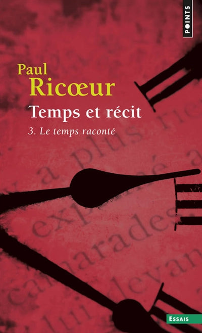 Product Image: Temps et récit. Vol. 3. Le temps raconté