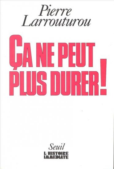 Ca ne peut pas durer : douze propositions pour une société plus humaine book