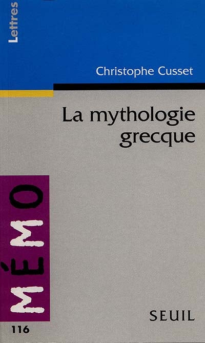 Product Image: La mythologie grecque
