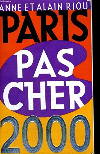 Paris pas cher 2000 Leisure, Home & Garden Books