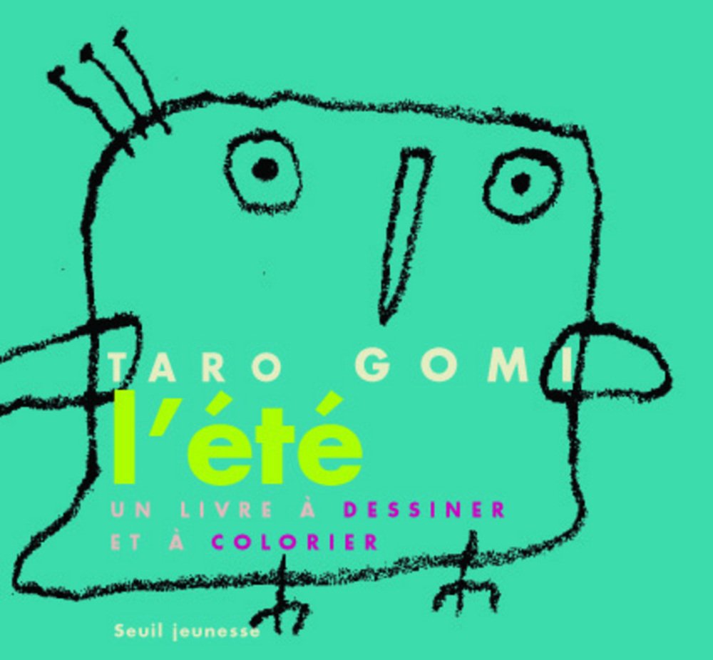 L'Été : Un livre à dessiner et à colorier book