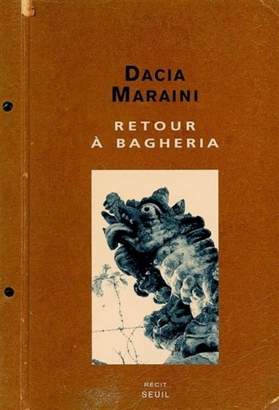 Product Image: Retour à Bagheria : récit