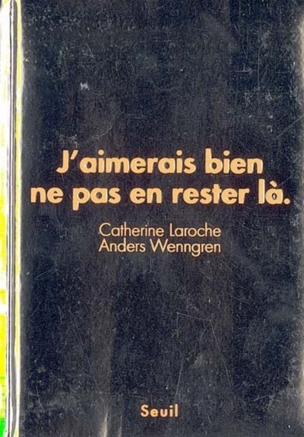 J'aimerais bien ne pas en rester là book