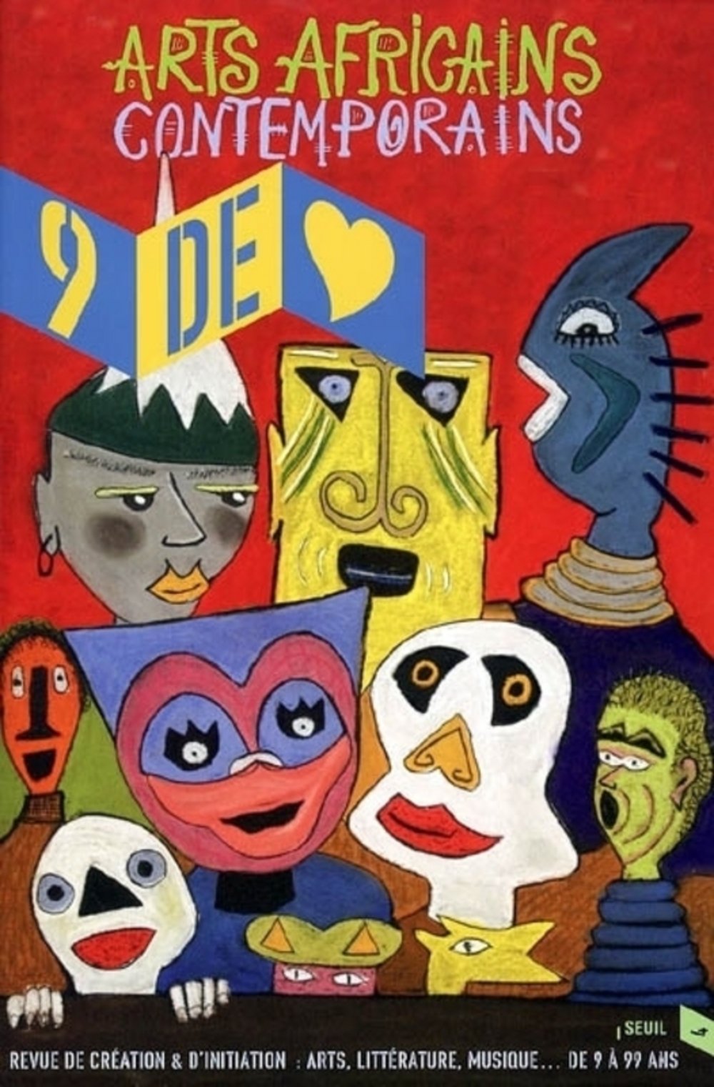 Neuf de coeur, N° 4 : Arts africains contemporains Books