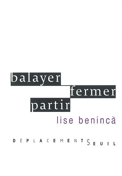 Product Image: Balayer fermer partir