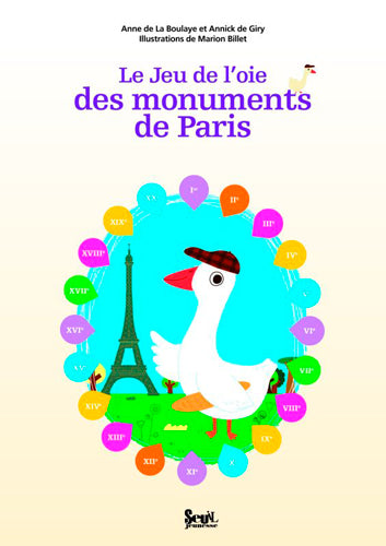 Jeu de l'oie des monuments de Paris Tiptoi & Games