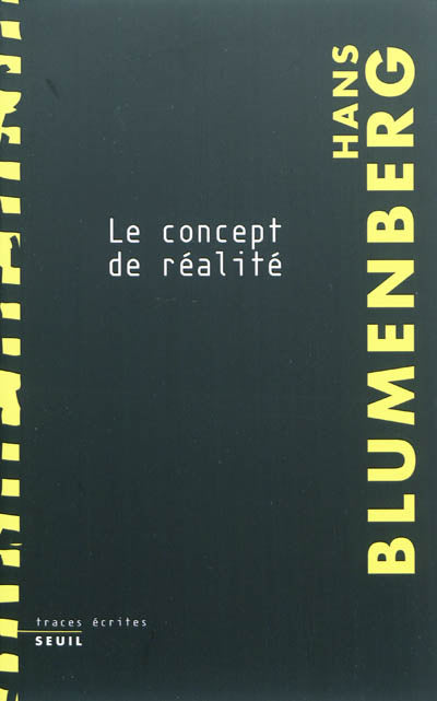 Product Image: Le concept de réalité