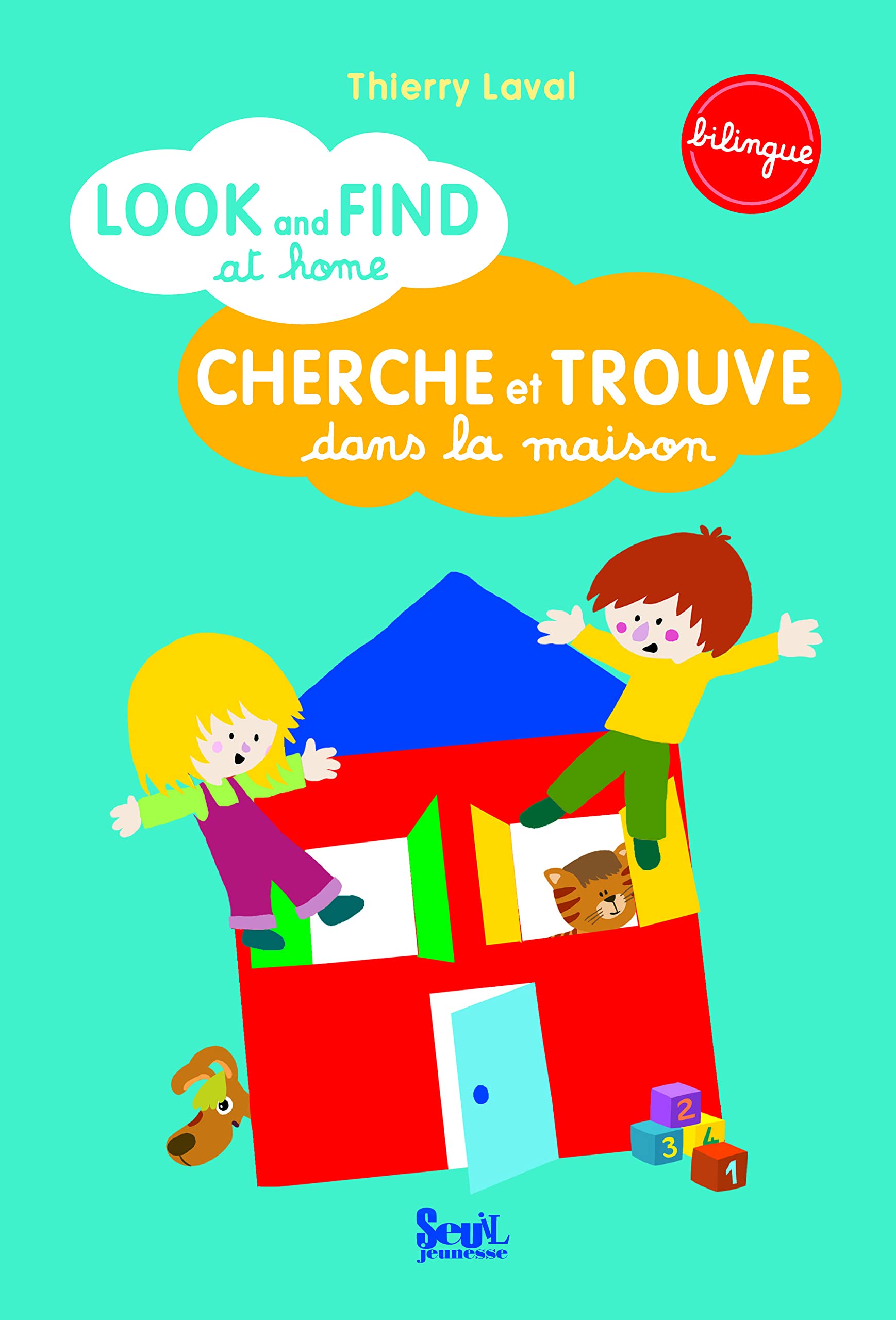 Look and find at home: Cherche et trouve dans la maison book