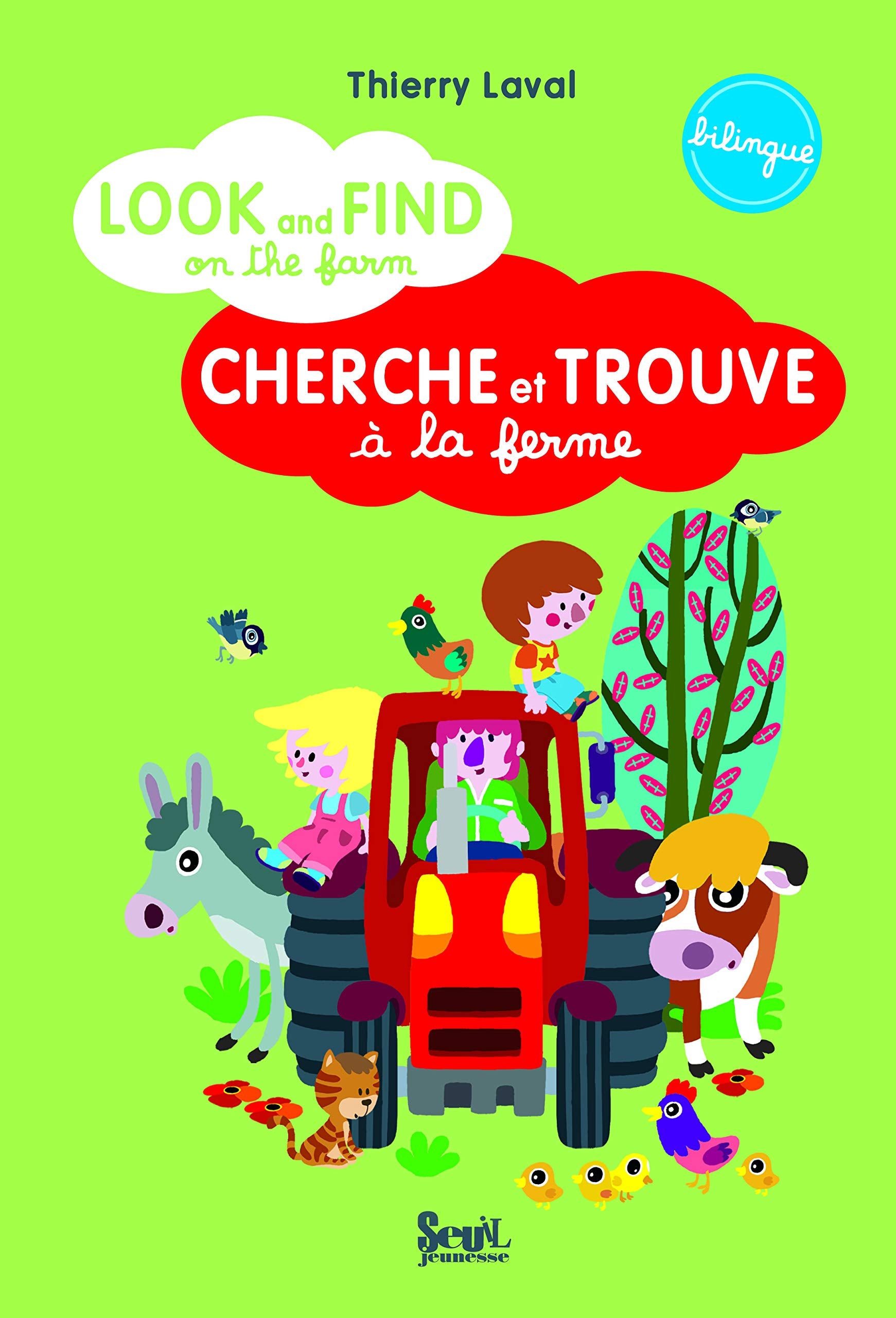 Look and find on the farm: Cherche et trouve à la ferme Children's books