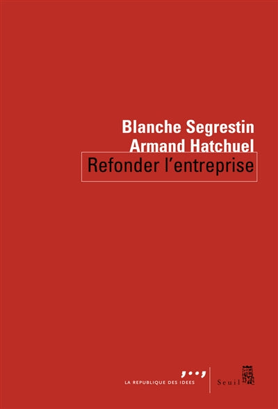 Product Image: Refonder l'entreprise