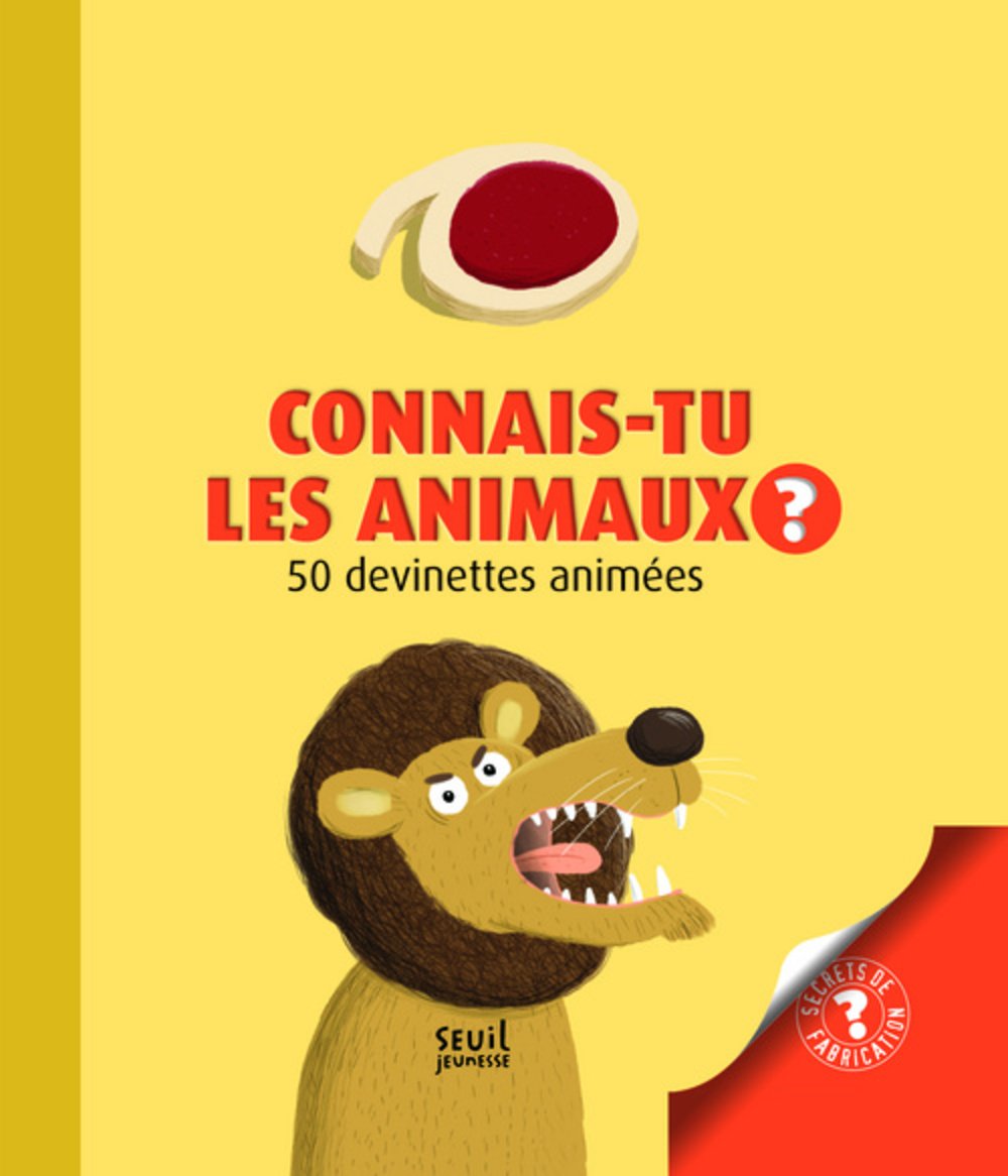 Connais-tu les animaux ?. 50 devinettes animées book