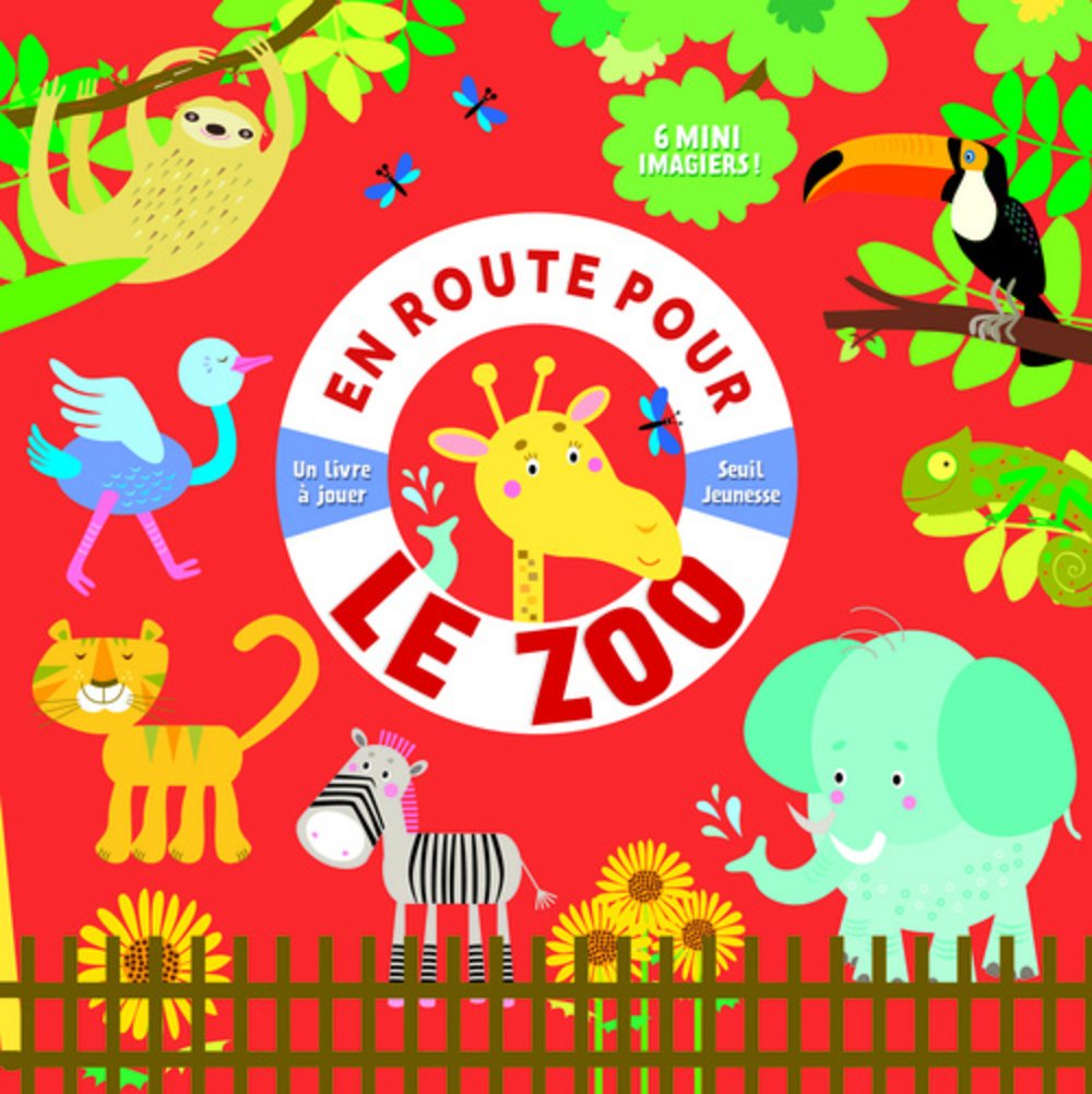 En route pour le zoo: 6 mini imagiers book