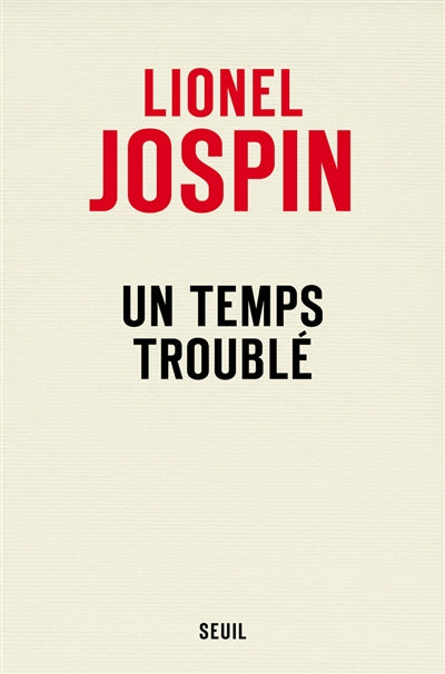 Product Image: Un temps troublé