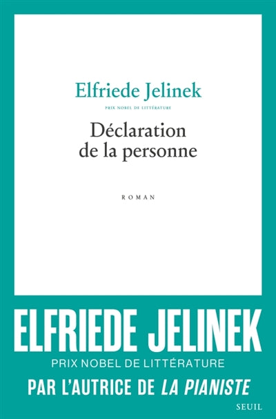 Product Image: Déclaration de la personne