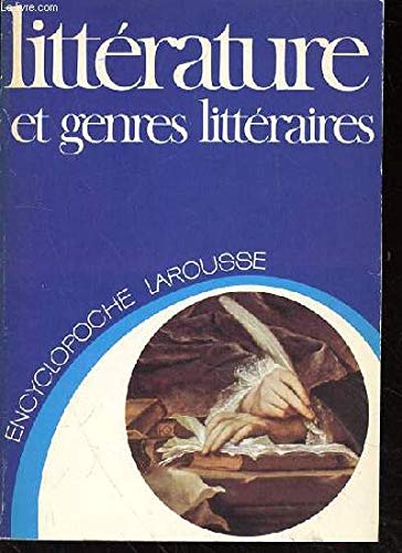 Littérature et genres littéraires (Encyclopoche Larousse) book