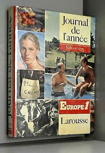 Journal annee 74-75 t.9 062097 book