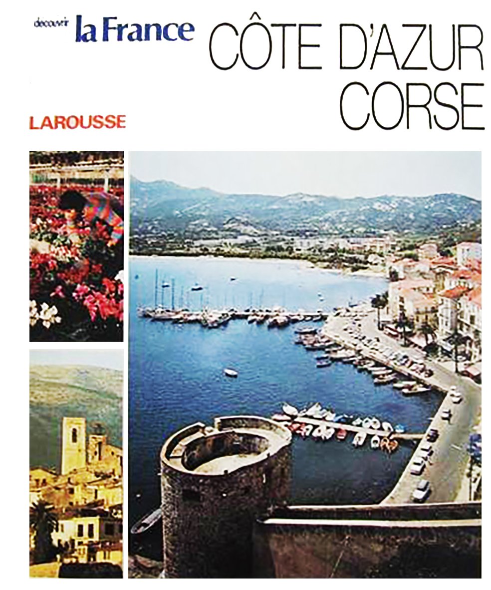 La cote d'azur, la corse book