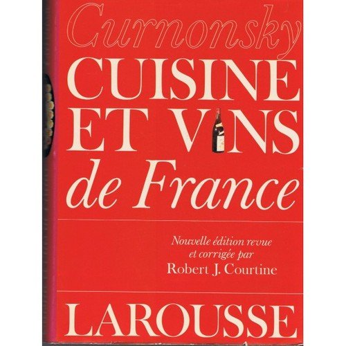 Cuisine et vins de France Books