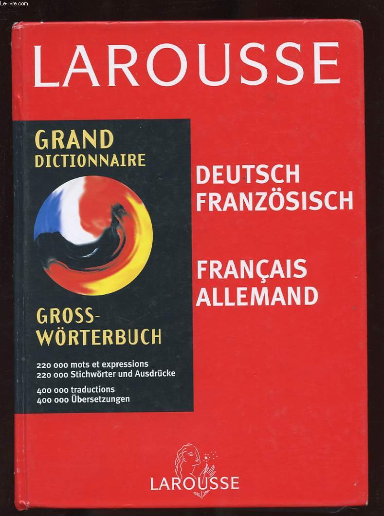 Sachs-Villatte Grand Dictionnaire Langenscheidt. Tome 2, Allemand-Francais book