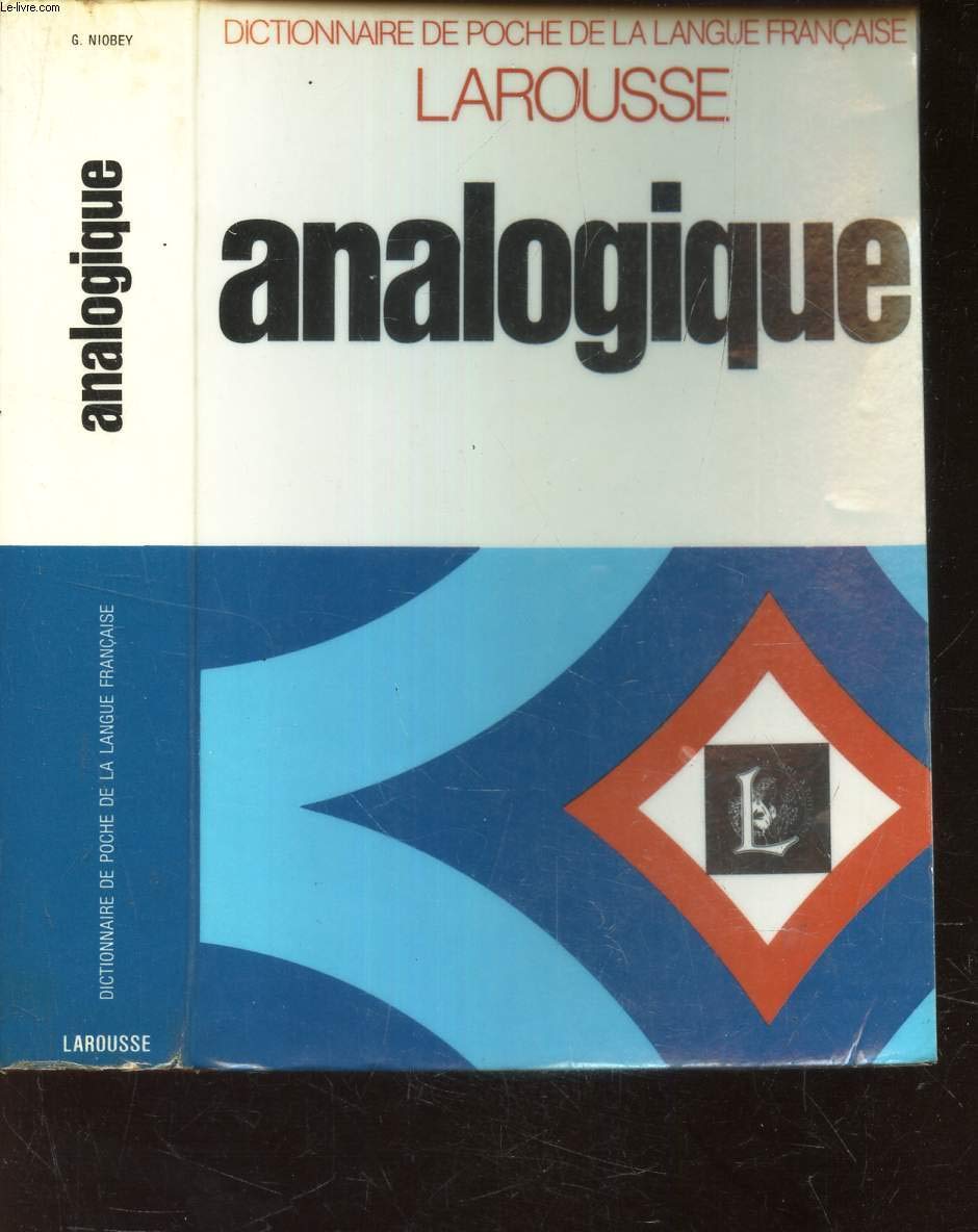Nouveau dictionnaire analogique (Dictionnaire de poche de la langue francaise) book