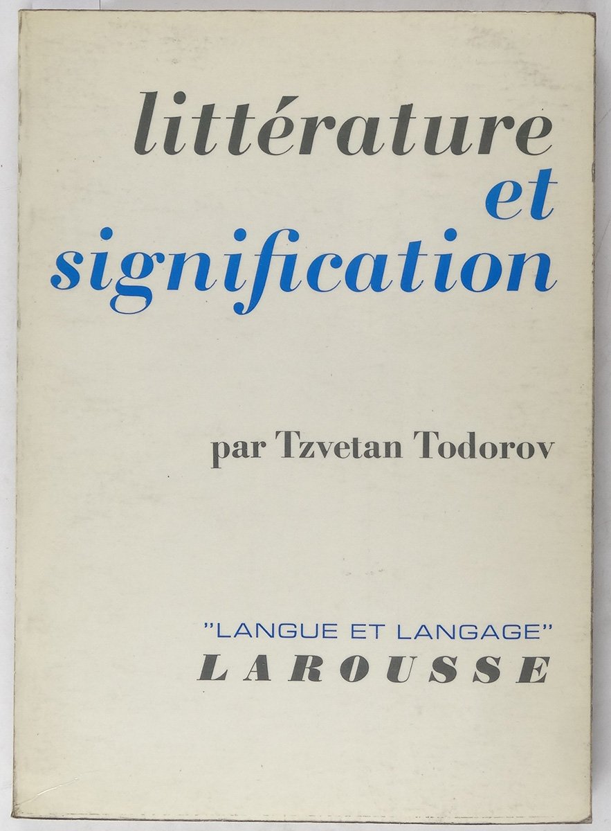 Litterature et Signification Books