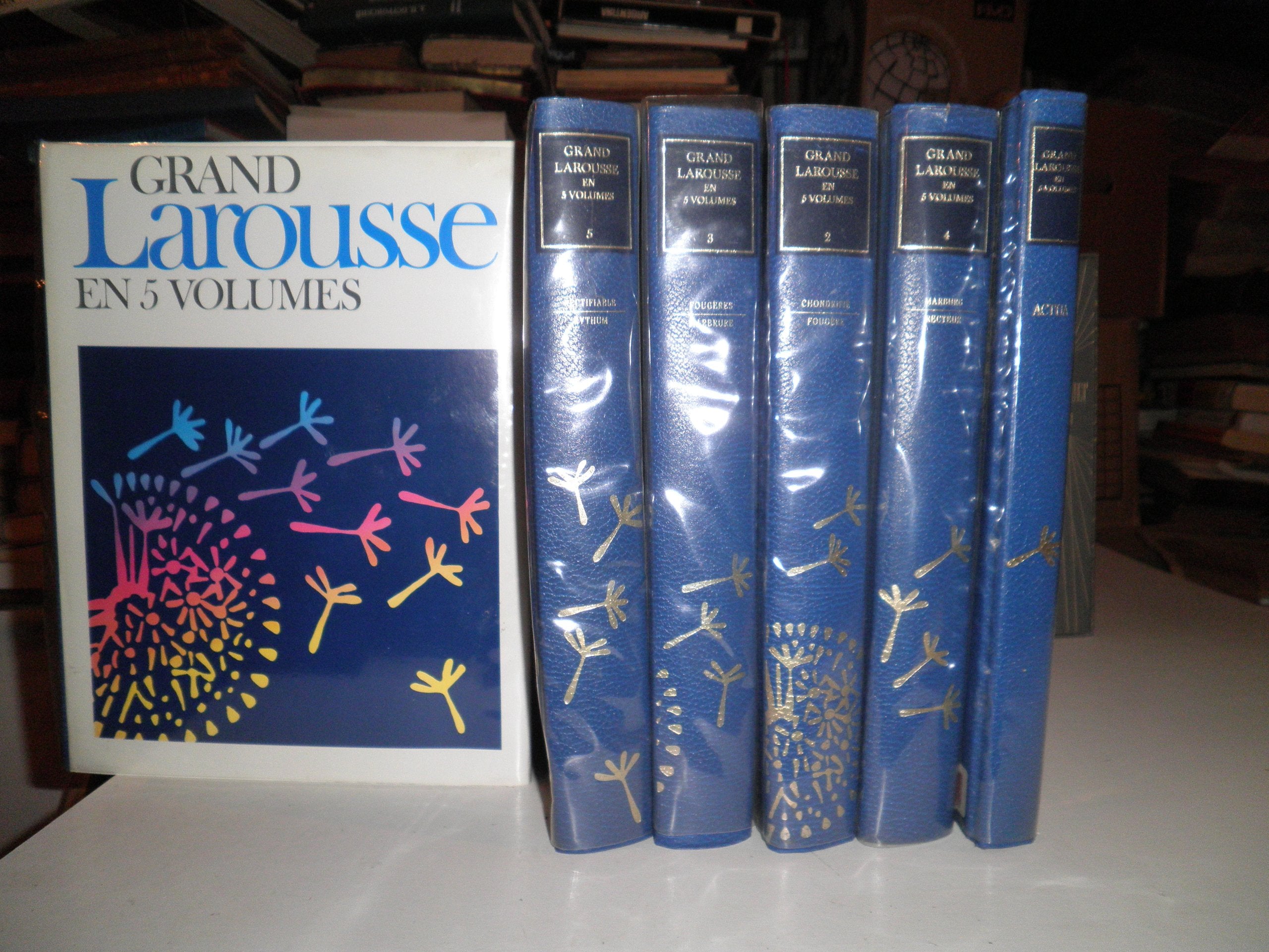 Grand Larousse en 5 volumes Books