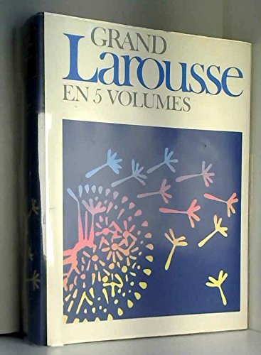 Grand Larousse en 5 volumes. 4. marburg-recteur Books