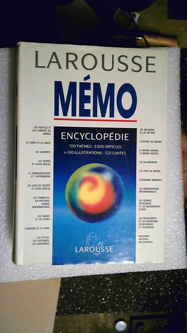 Mémo, encyclopédie générale, visuelle et thématique book
