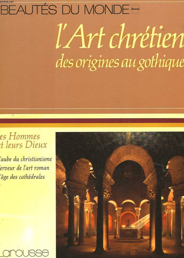 L'Art chrétien des origines au gothique book
