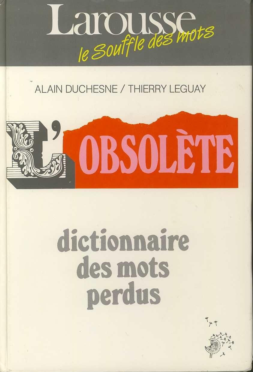 Le Souffle DES Mots: L'Obsolete: Dictionnaire DES Mots Perdus Learning & Reference