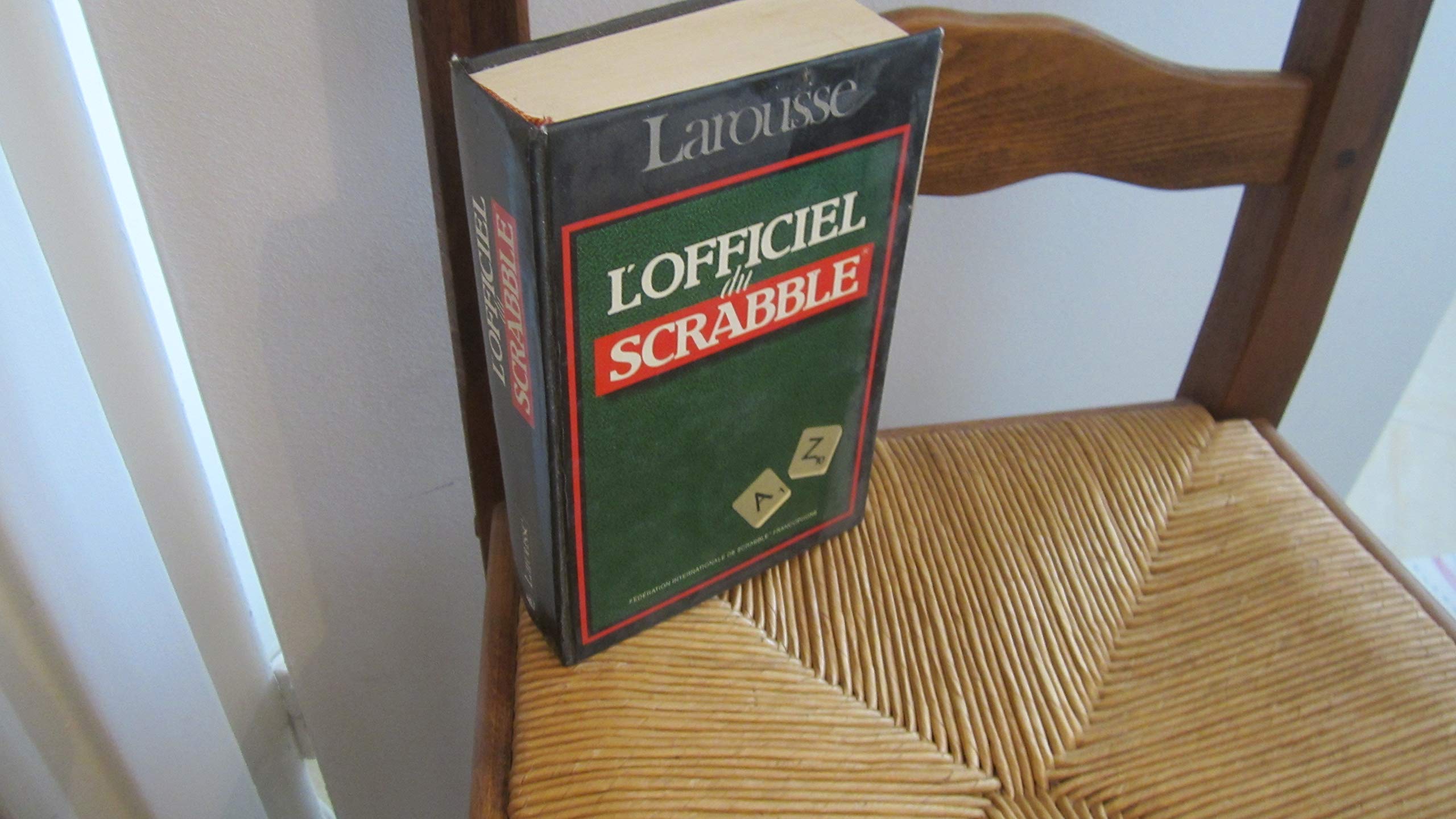 L'Officiel du Scrabble: Le compagnon des jeux de lettres Books