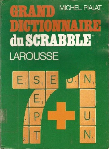 Grand dictionnaire du scrabbleur Larousse book