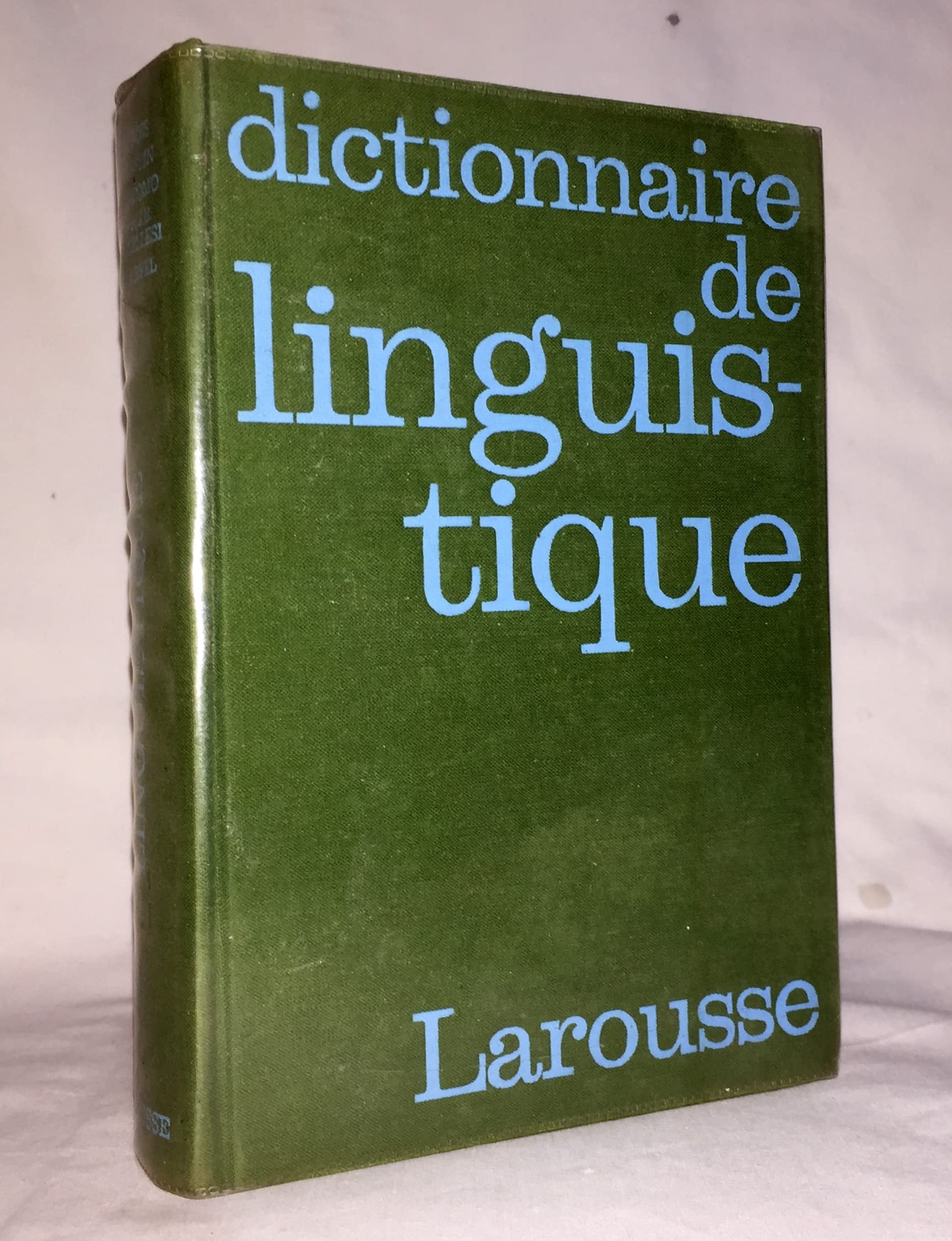 Dictionnaire de linguistique et des sciences du langage Books