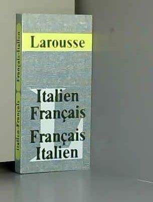Dictionnaire Larousse jeans italien-français, français-italien book