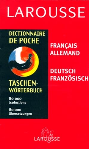 Dictionnaire de poche français-allemand, allemand-français Books