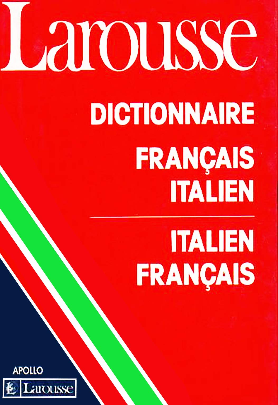 Dictionnaire bilingue : français-italien, italiano-francese Books