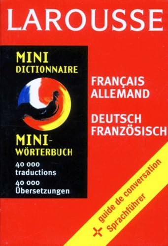 Mini dictionnaire français-allemand, allemand-français Books