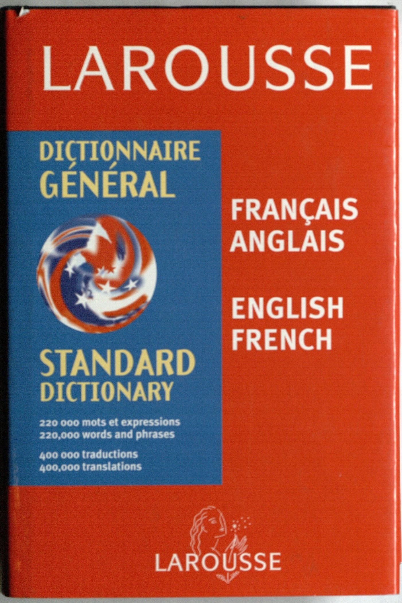 Standard french-english dictionary book