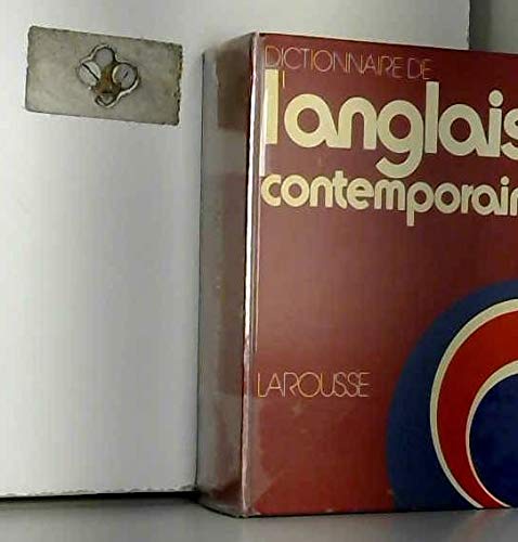 Dictionnaire de l'anglais contemporain Books
