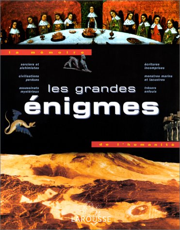 Les Grandes Enigmes De L'Humanite Books