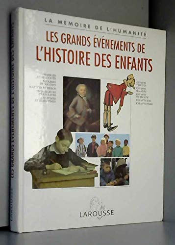Les grands événements de l'histoire des enfants Books