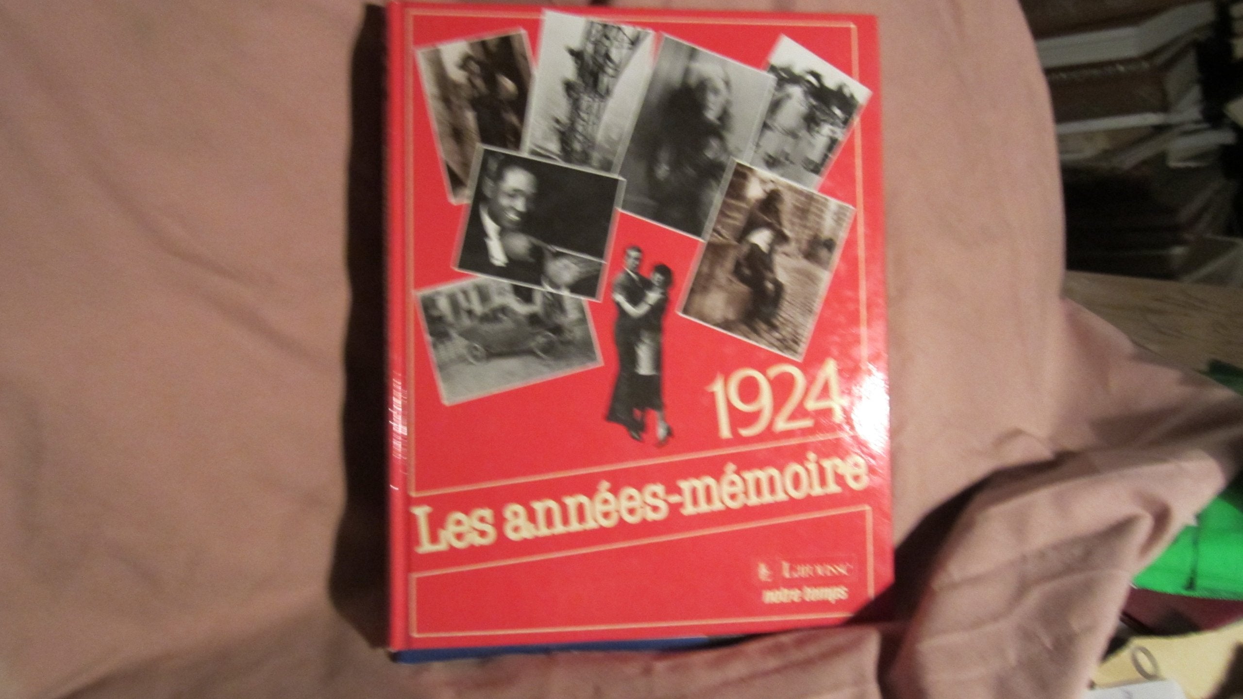 Les Années-mémoire :1924 book
