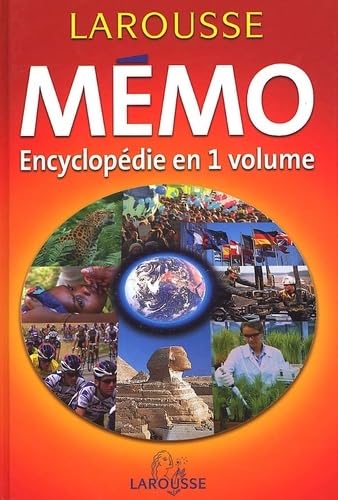 Product Image: Larousse Memo. Encyclopedie En 1 Volume