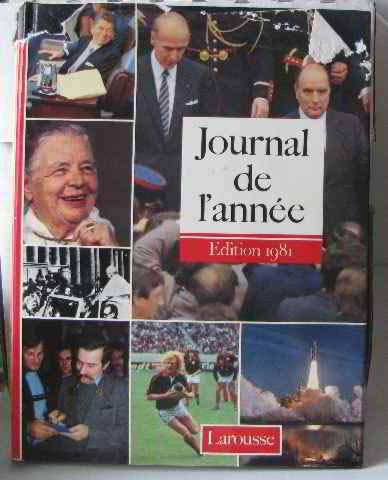 Journal de l'année : 1er Juillet 1980-30 Juin 1981 book