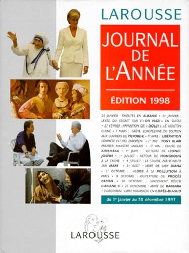 Journal De L'Annee. Du 1er Janvier Au 31 Decembre 1997, Edition 1998 book