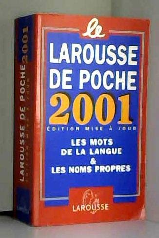 Larousse De Poche 2001. Dictionnaire De La Langue Francaise Et De La Culture Essentielle Books