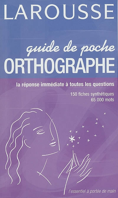 Product Image: Guide de poche orthographe