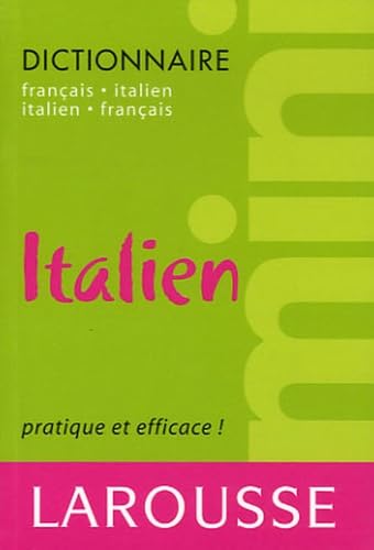 Mini-dictionnaire français-italien et italien-français book