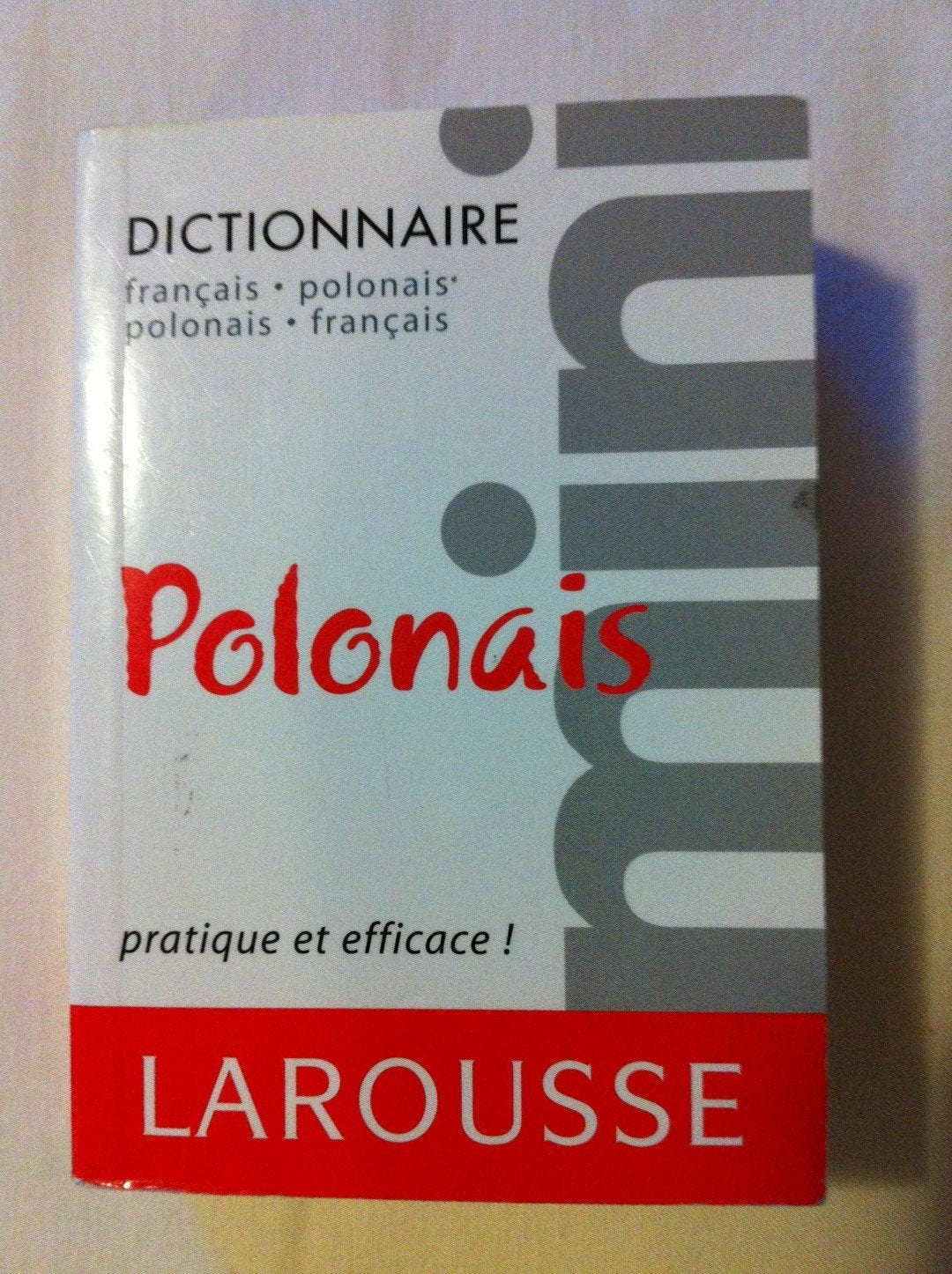 Mini dictionnaire français-polonais et polonais-français book