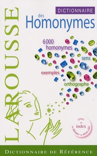 Dictionnaire des homonymes book